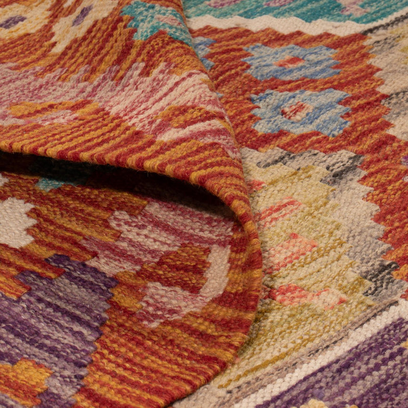 Kilim Maimana Koberec 201x247cm - Vlněný koberec