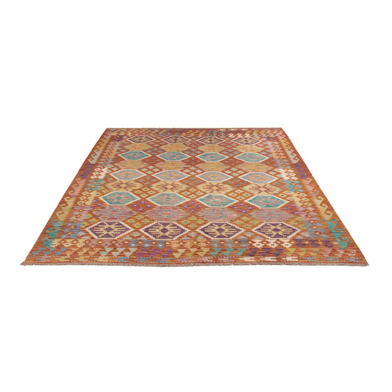 Kilim Maimana Koberec 201x247cm - Vlněný koberec