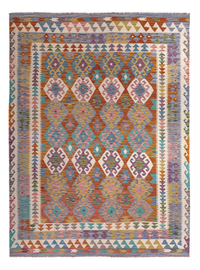 Kilim Maimana Koberec 198x256cm - Vlněný koberec