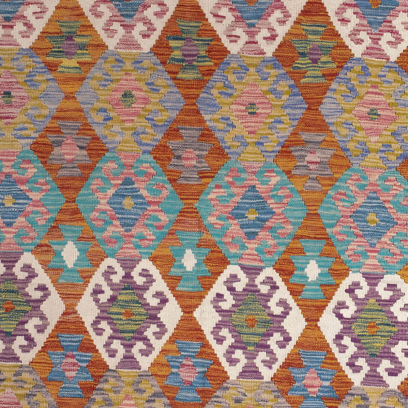 Kilim Maimana Koberec 198x256cm - Vlněný koberec