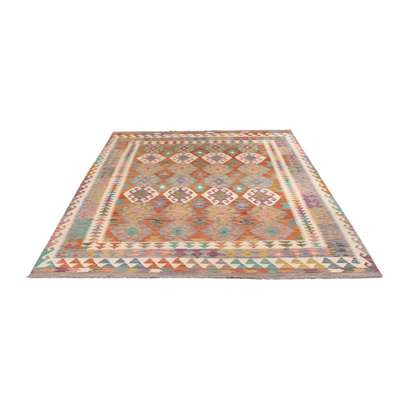 Kilim Maimana Koberec 198x256cm - Vlněný koberec