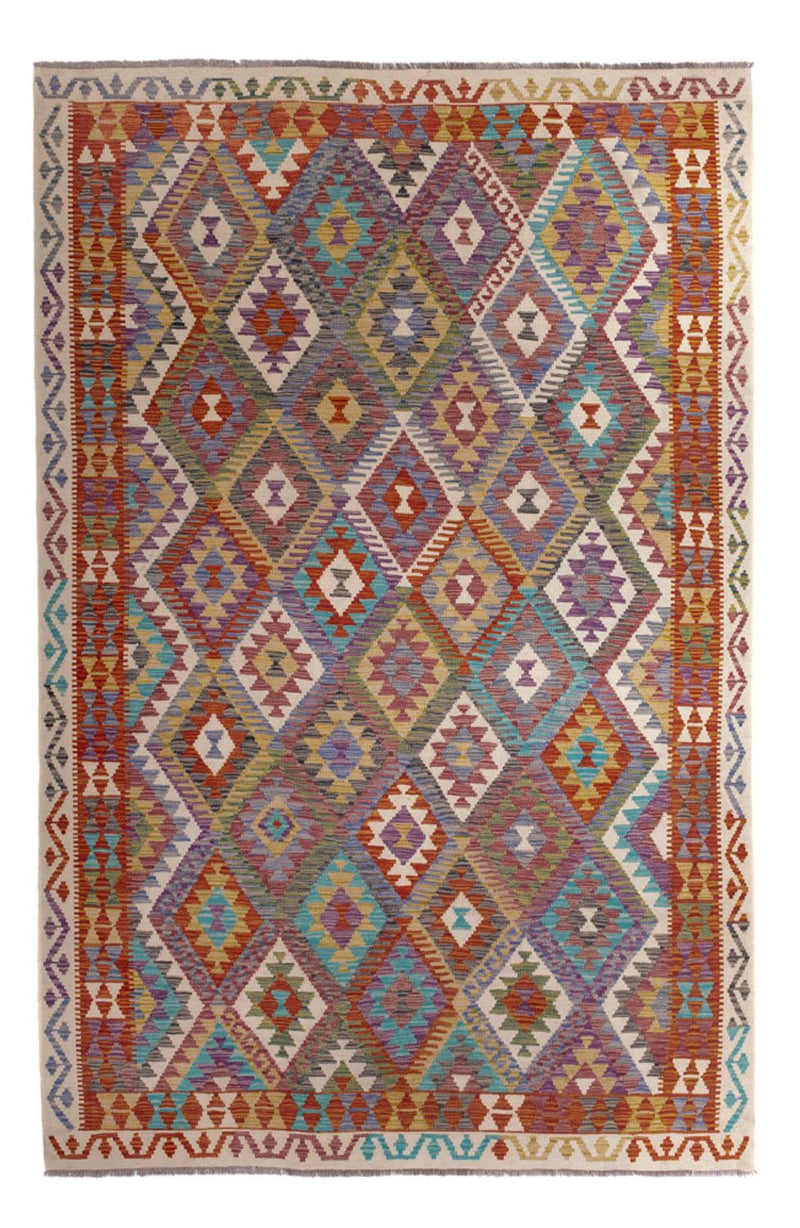 Kilim Maimana Koberec 200x299cm - Vlněný koberec