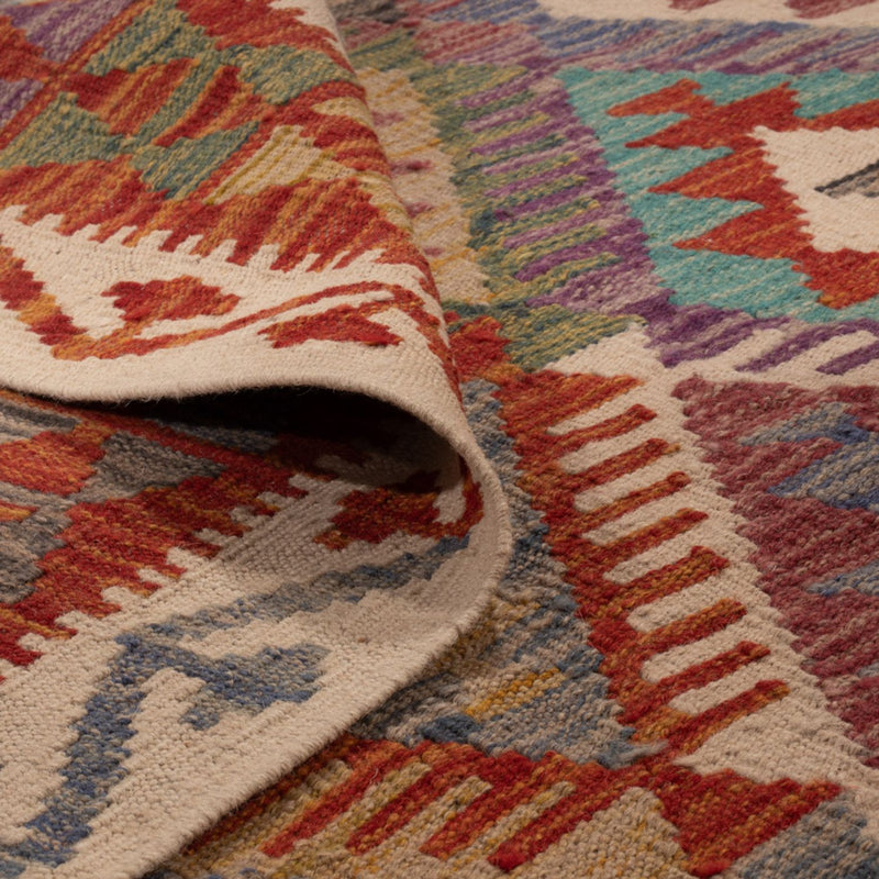 Kilim Maimana Koberec 200x299cm - Vlněný koberec
