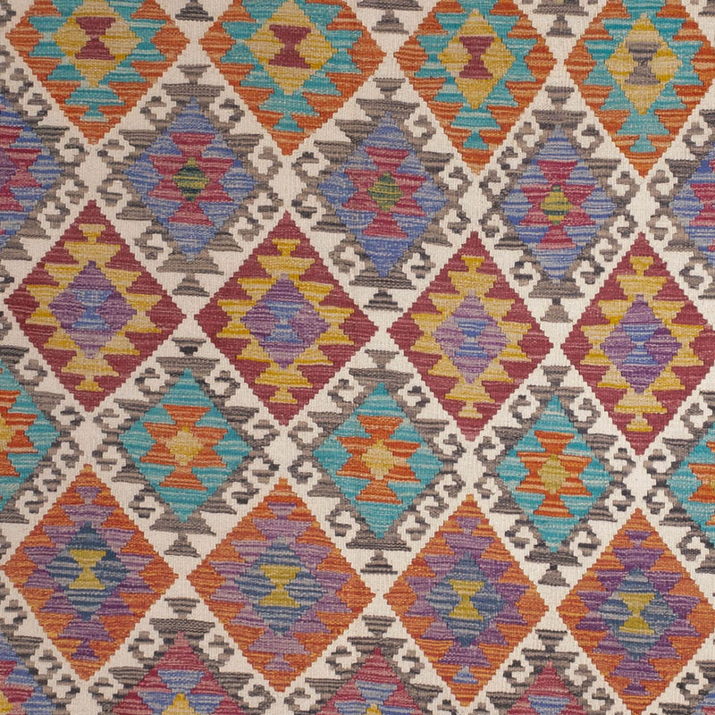 Kilim Maimana Koberec 196x305cm - Vlněný koberec