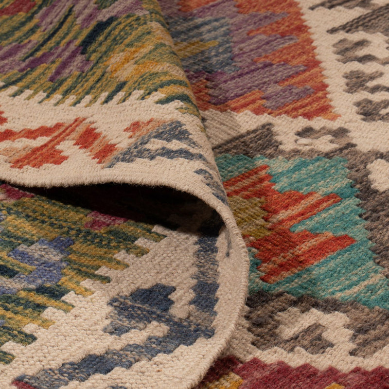Kilim Maimana Koberec 196x305cm - Vlněný koberec