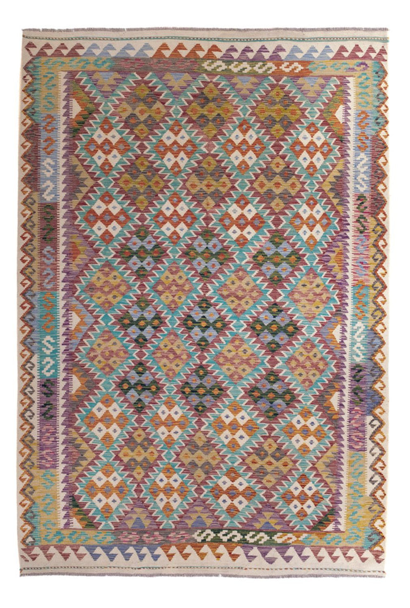 Kilim Maimana Koberec 195x285cm - Vlněný koberec