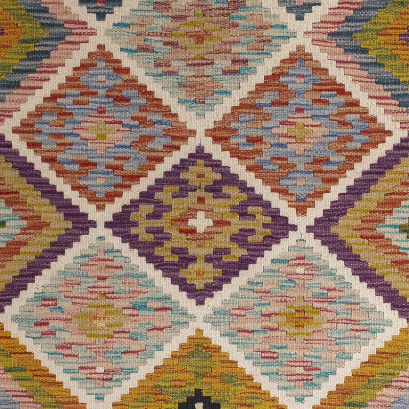 Kilim Maimana Koberec 95x195cm - Vlněný koberec
