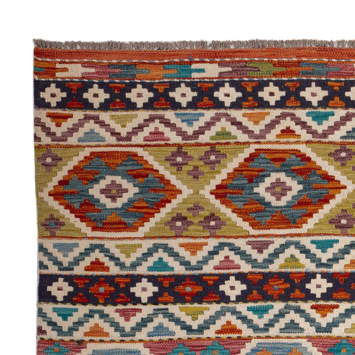 Kilim Maimana Koberec 152x198cm - Vlněný koberec