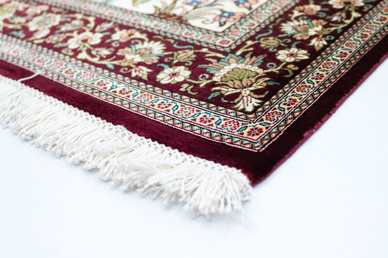 Qom hedvábí Koberec 80x123cm - Perský koberec