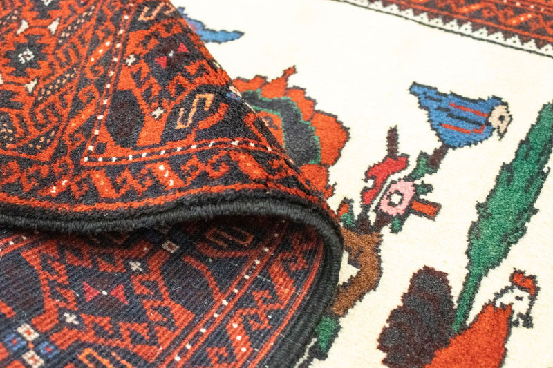 Balúčský koberec - 157 x 90 cm - oranžová