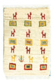 Perský Gabbeh Koberec 60x40cm - Perserteppich Wollteppich