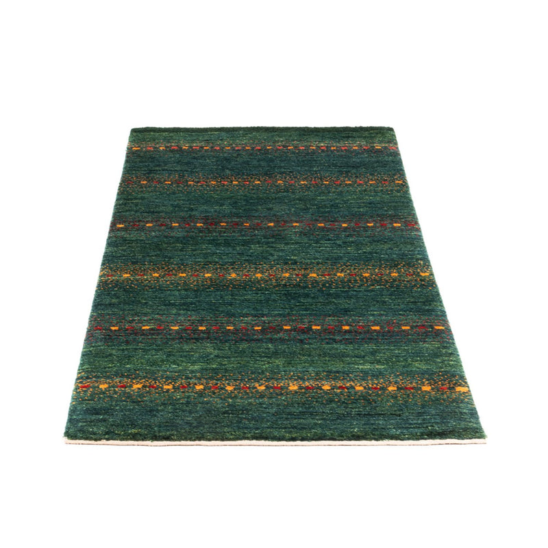 Loribaft Koberec 68x136cm - Perserteppich Wollteppich - zelená