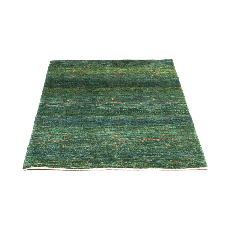 Gabbeh Koberec - Loribaft Perský - 125 x 85 cm - zelená