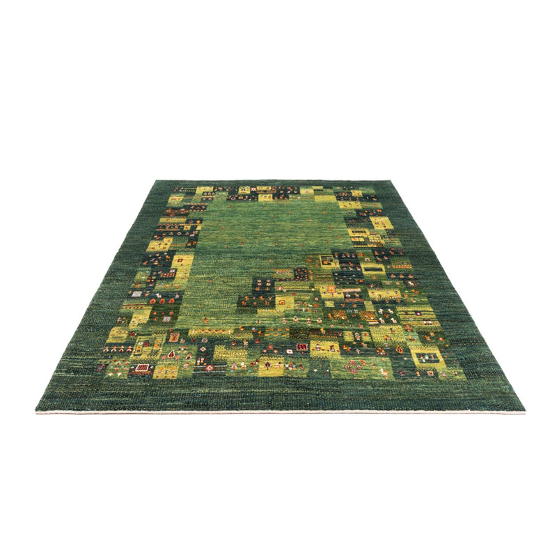 Loribaft Koberec 167x251cm - Perserteppich Wollteppich - zelená