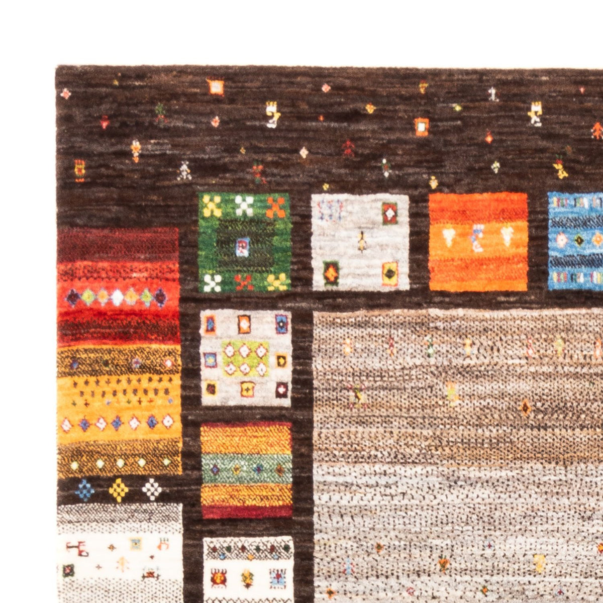 Loribaft Koberec 174x234cm - Perserteppich Wollteppich - vícebarevný