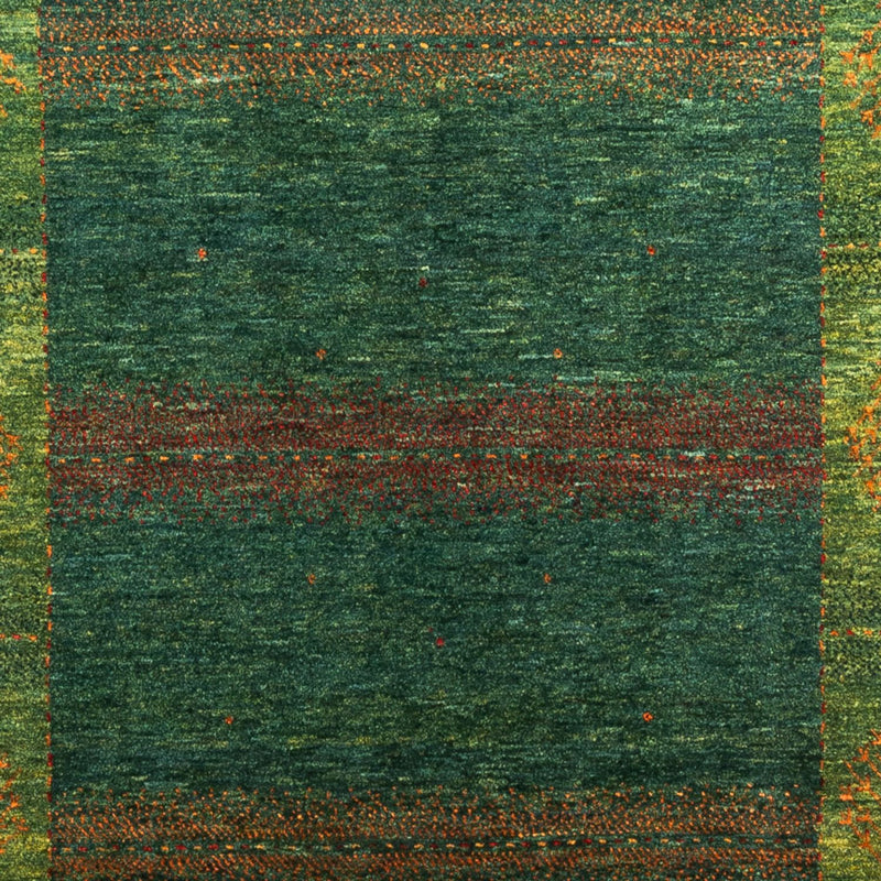 Loribaft Koberec 132x190cm - Perserteppich Wollteppich - zelená