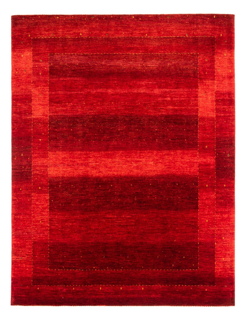 Loribaft Koberec 219x279cm - Perserteppich Wollteppich - červená