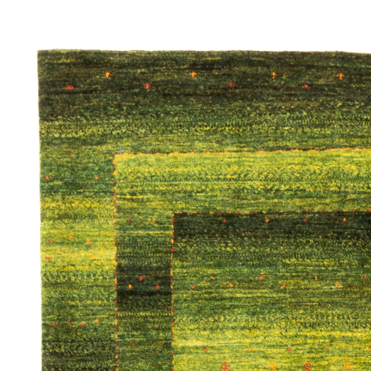 Koberec Loribaft 166x236cm - Perský vlněný koberec - zelená