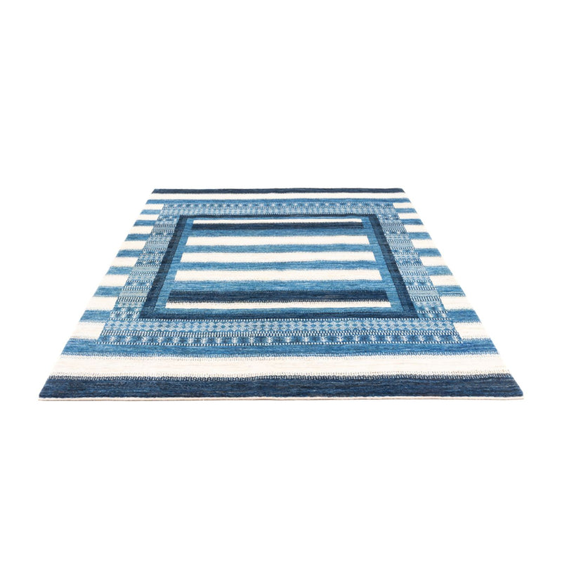 Loribaft Koberec 172x222cm - Perserteppich Wollteppich - modrá