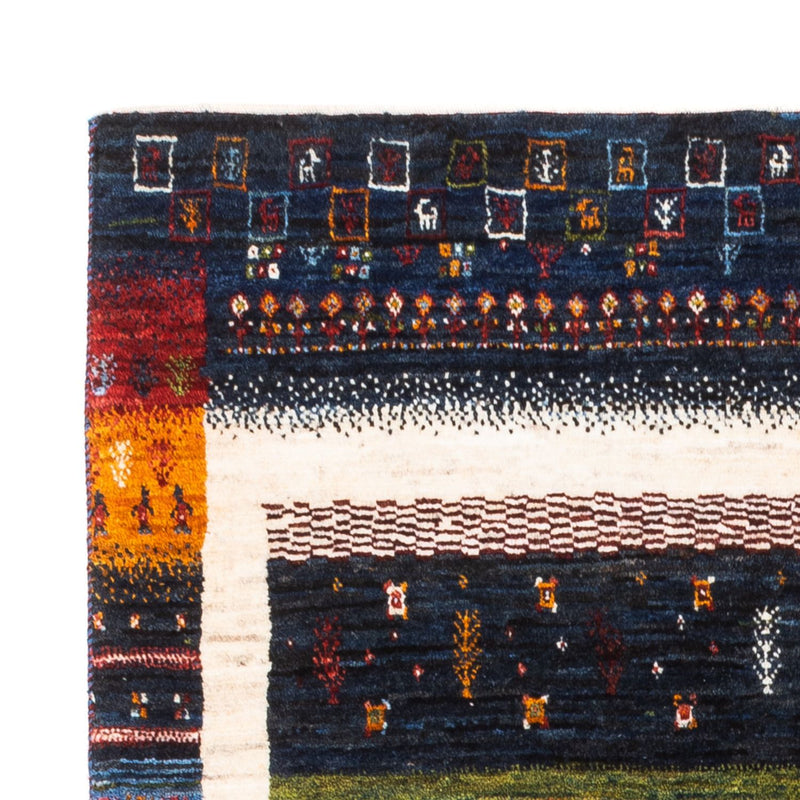 Loribaft Koberec 105x156cm - Perserteppich Wollteppich - vícebarevný