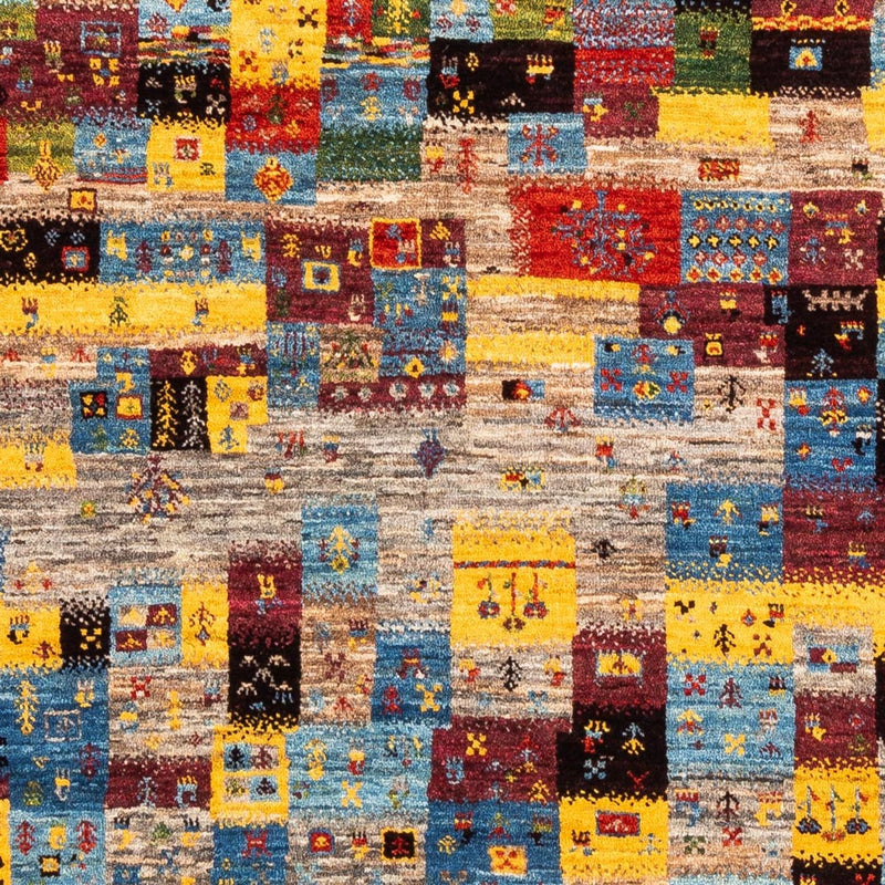 Loribaft Koberec 148x196cm - Perserteppich Wollteppich - zelená