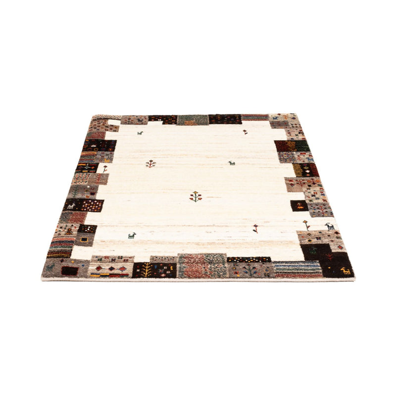 Loribaft Koberec 90x125cm - Perserteppich Wollteppich - krémová