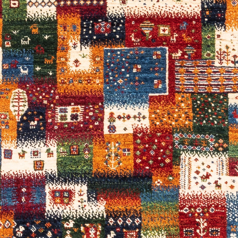 Loribaft Koberec 89x123cm - Perserteppich Wollteppich - vícebarevný