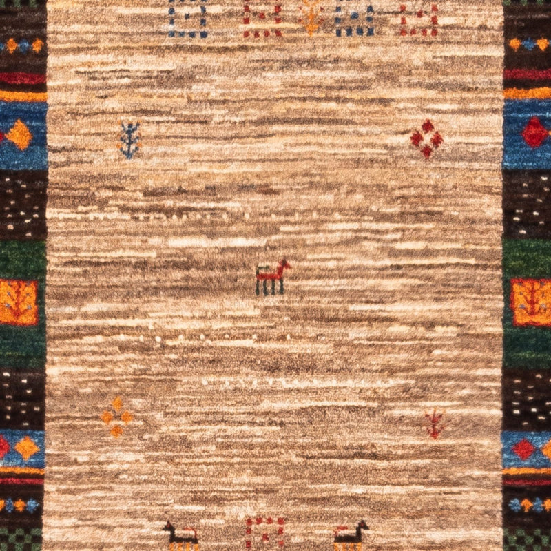 Loribaft Koberec 86x140cm - Perserteppich Wollteppich - vícebarevný