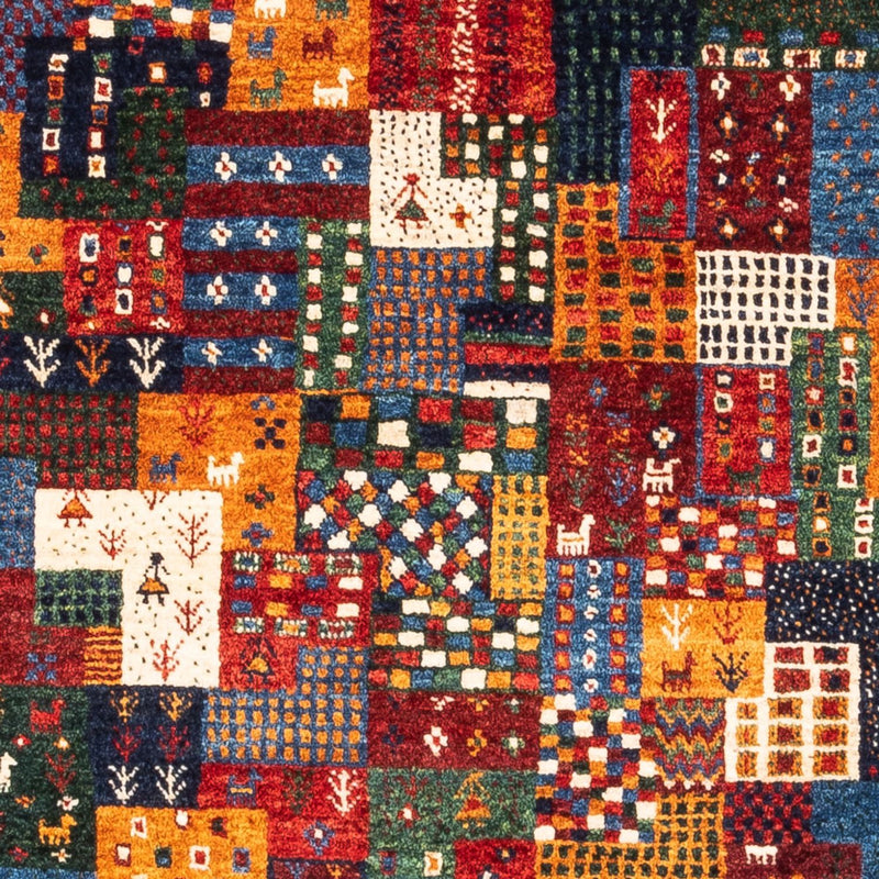 Loribaft Koberec 86x122cm - Perserteppich Wollteppich - vícebarevný