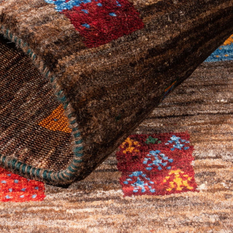 Loribaft Koberec 82x119cm - Perserteppich Wollteppich - šedá