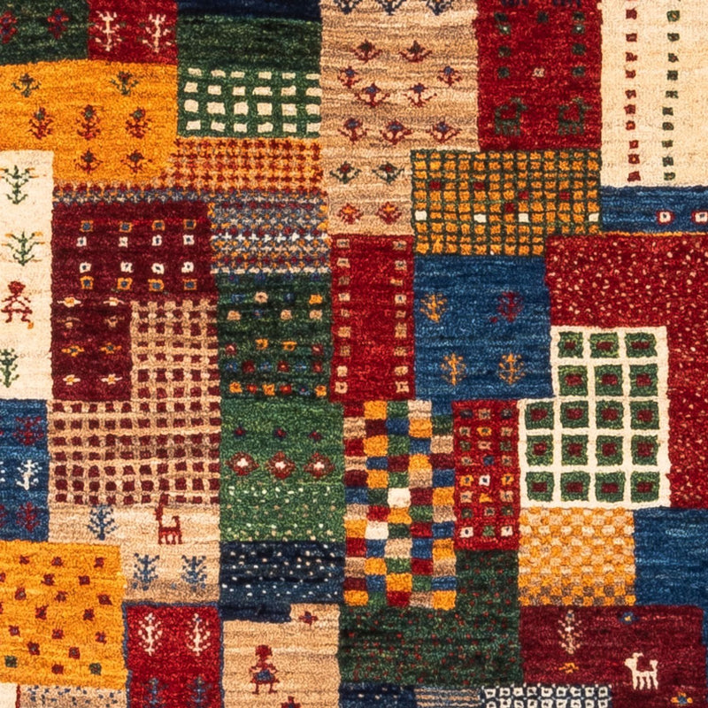 Loribaft Koberec 82x123cm - Perserteppich Wollteppich - vícebarevný