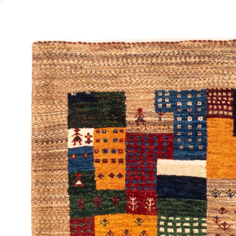Loribaft Koberec 82x123cm - Perserteppich Wollteppich - vícebarevný