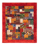 Loribaft Koberec 110x123cm - Perserteppich Wollteppich