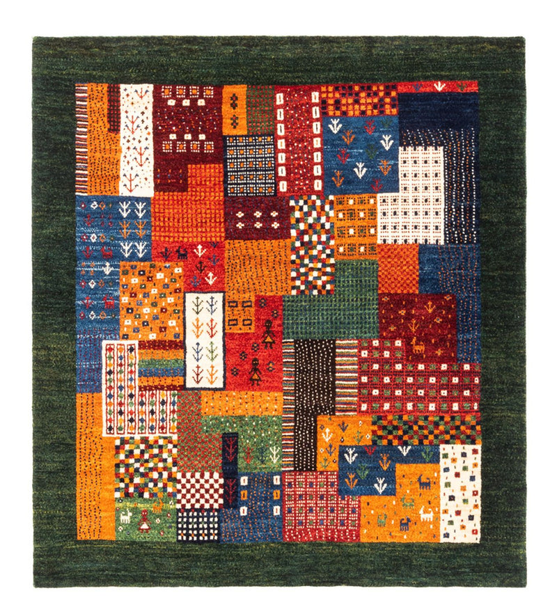 Loribaft Koberec 122x130cm - Perserteppich Wollteppich