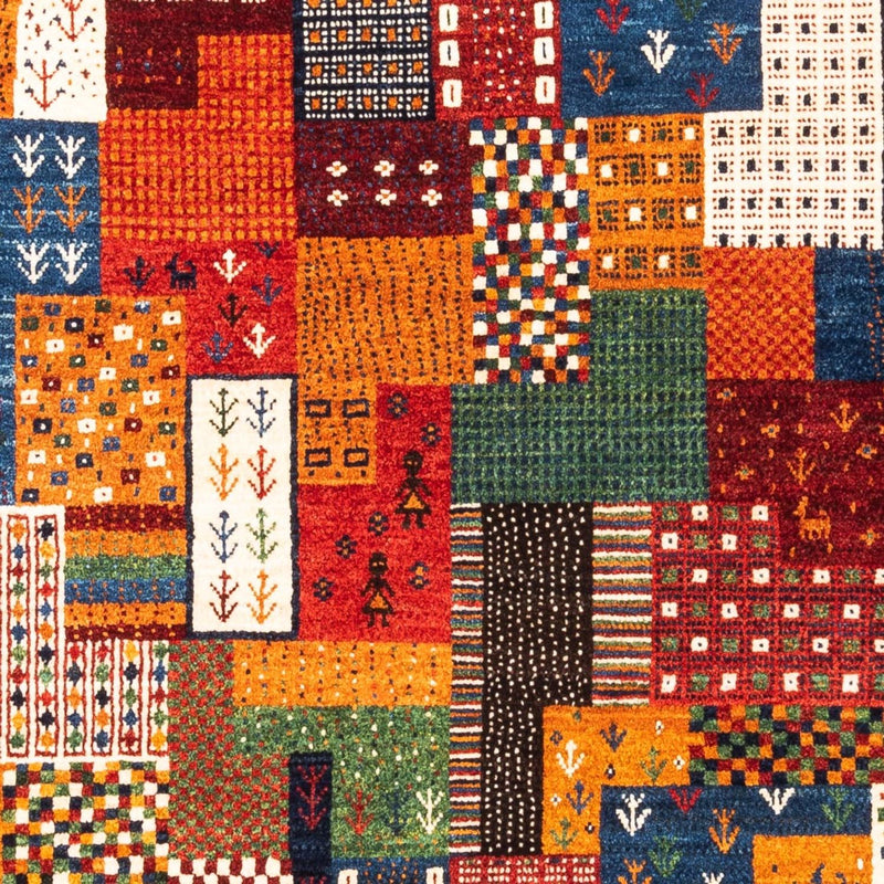 Loribaft Koberec 122x130cm - Perserteppich Wollteppich