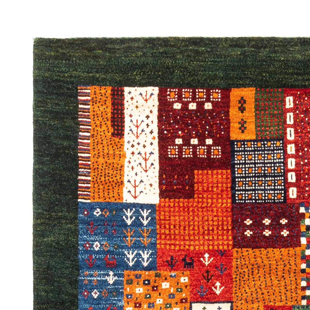 Loribaft Koberec 122x130cm - Perserteppich Wollteppich