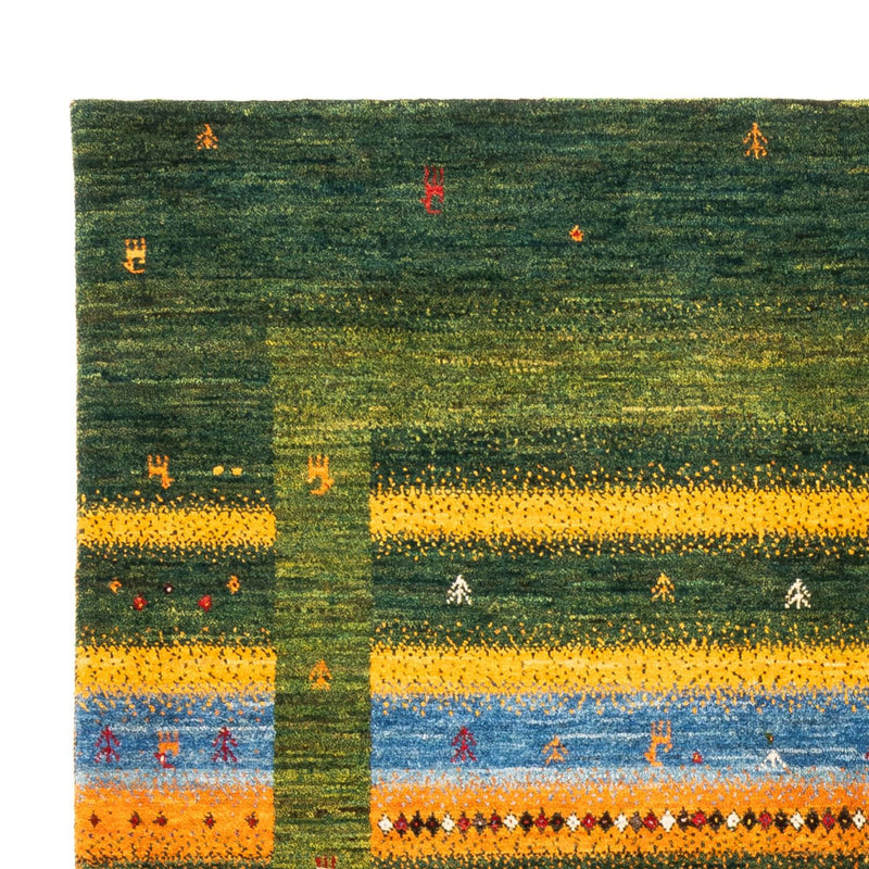 Loribaft Koberec 161x212cm - Perserteppich Wollteppich - zelená
