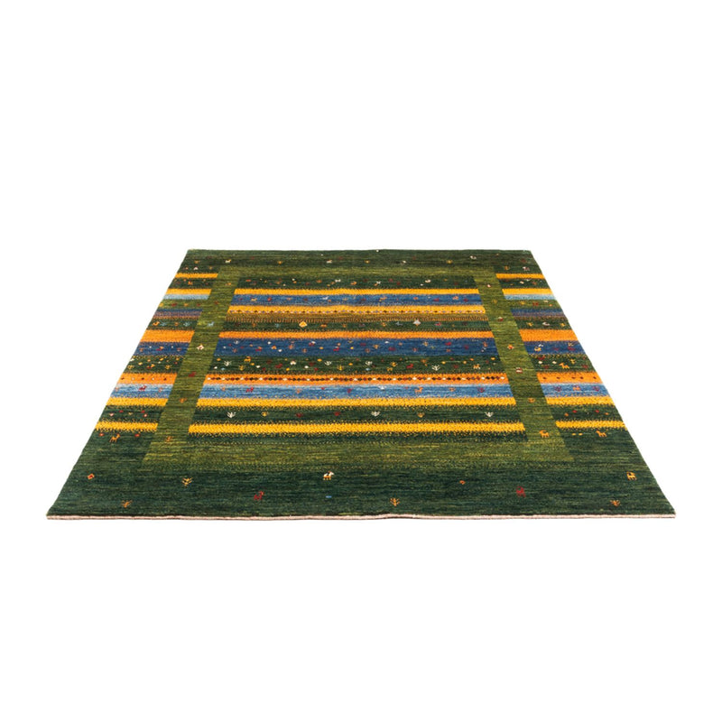 Loribaft Koberec 161x212cm - Perserteppich Wollteppich - zelená