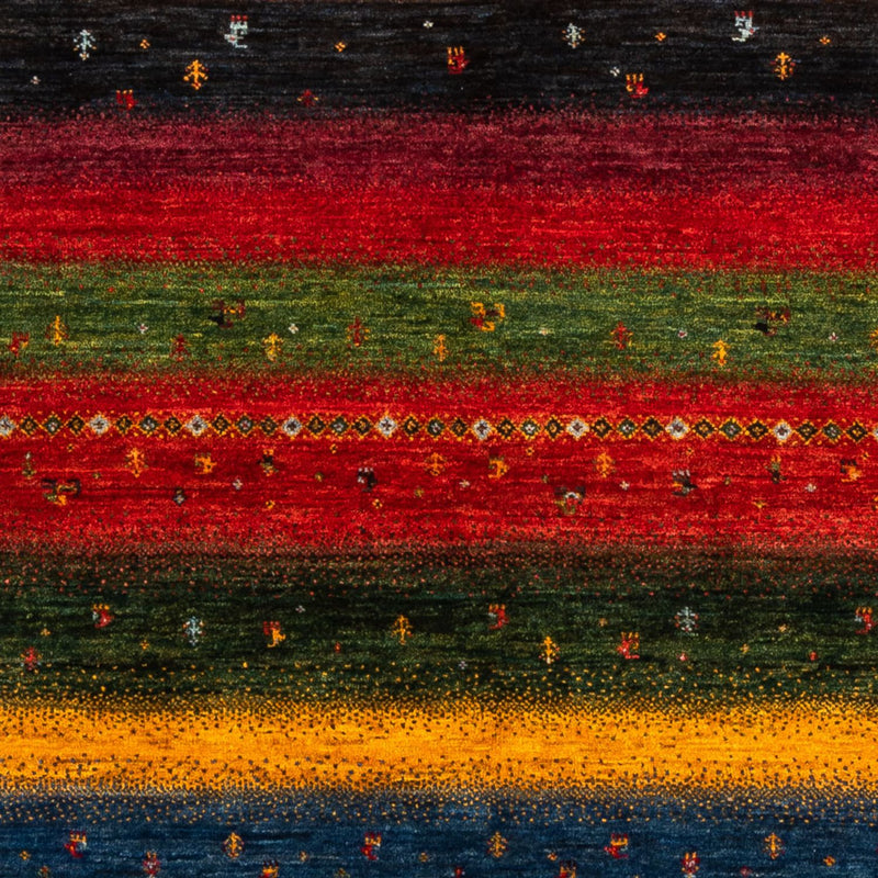 Loribaft Koberec 148x210cm - Perserteppich Wollteppich - vícebarevný