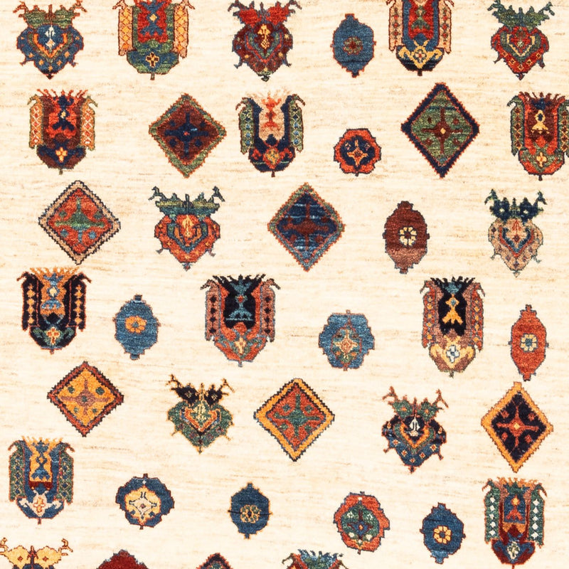 Perský Gabbeh Koberec 154x214cm - Perserteppich Wollteppich