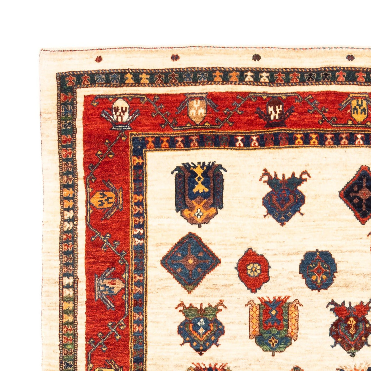 Perský Gabbeh Koberec 154x214cm - Perserteppich Wollteppich