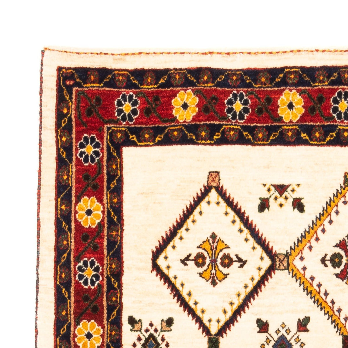 Perský Gabbeh Koberec 114x155cm - Perserteppich Wollteppich