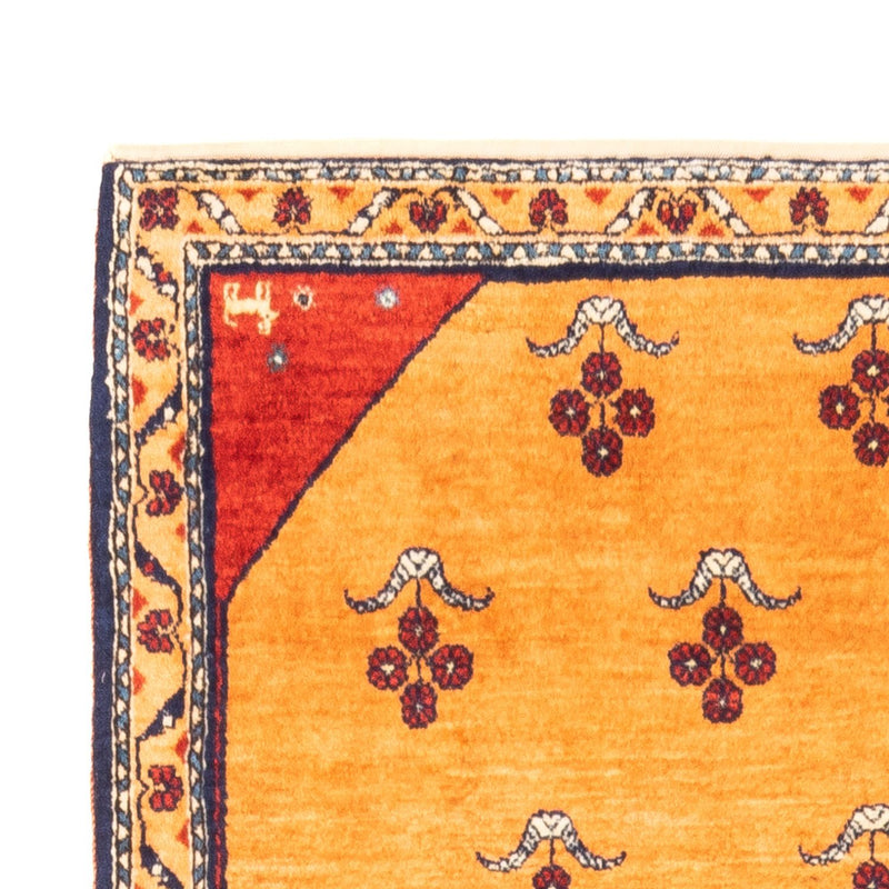 Gabbeh Koberec - Perský - 153 x 103 cm - zlatá