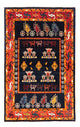 Perský Gabbeh Koberec 108x160cm - Perserteppich Wollteppich
