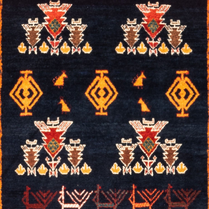 Perský Gabbeh Koberec 108x160cm - Perserteppich Wollteppich