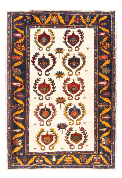 Perský Gabbeh Koberec 115x155cm - Perserteppich Wollteppich