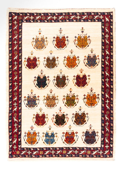 Perský Gabbeh Koberec 105x140cm - Perserteppich Wollteppich