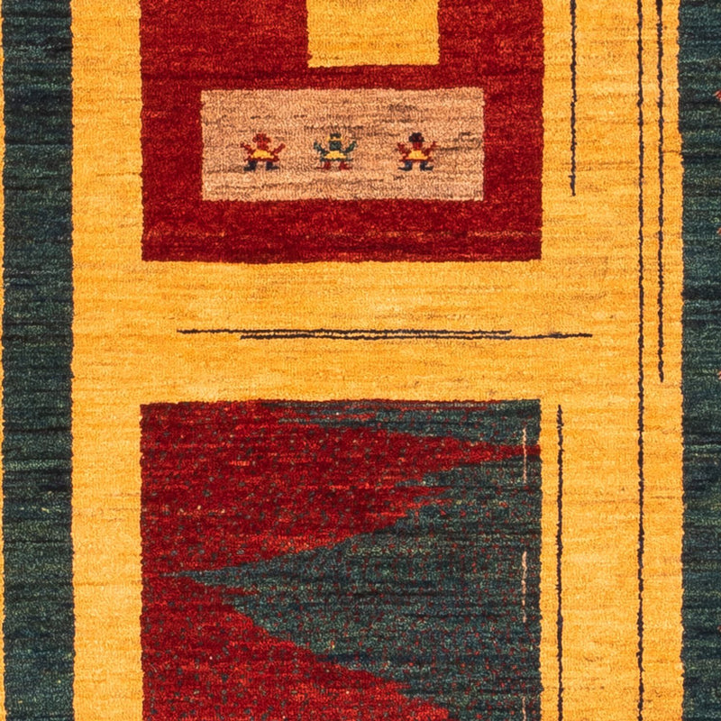 Perský Gabbeh Koberec 80x198cm - Perserteppich Wollteppich