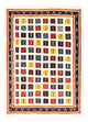 Perský Gabbeh Koberec 157x207cm - Perserteppich Wollteppich