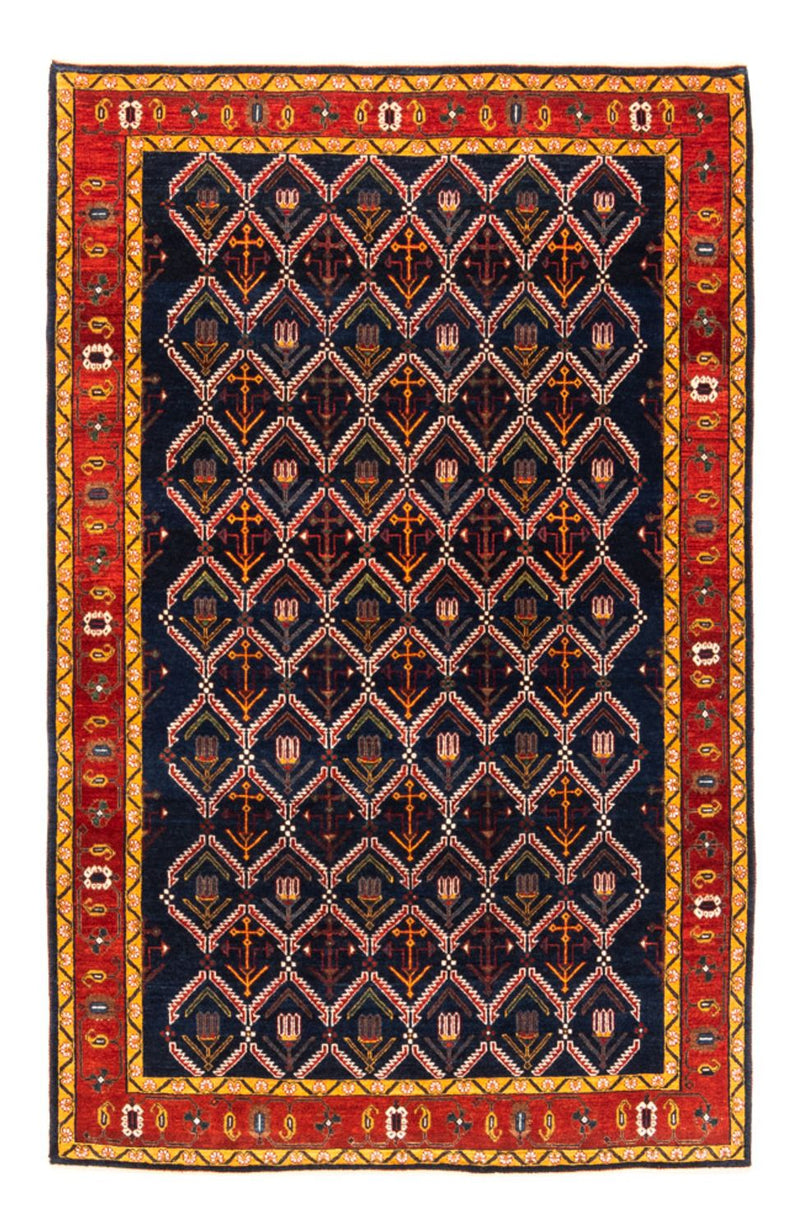 Perský Gabbeh Koberec 143x205cm - Perserteppich Wollteppich
